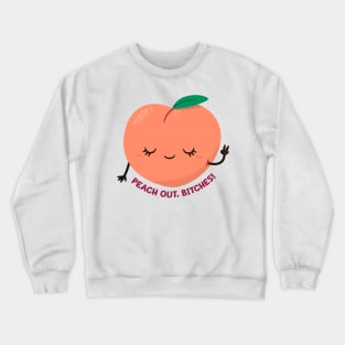 Peach Out! Crewneck Sweatshirt